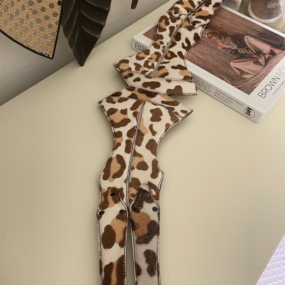 Alaia Pony Hair ICONIC Belt